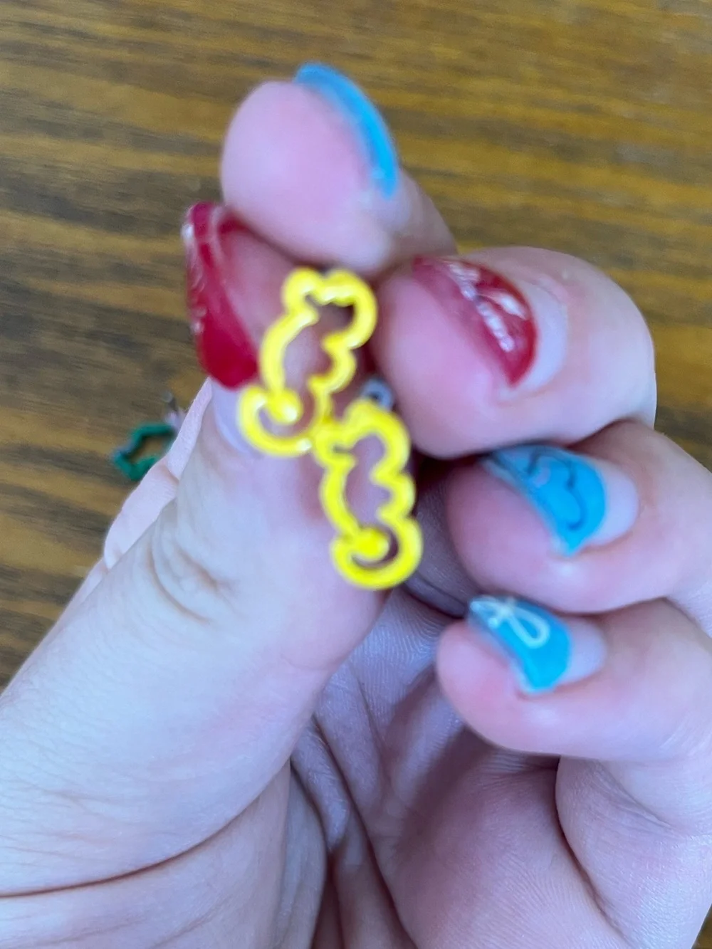 Earrings- penguin and seahorse